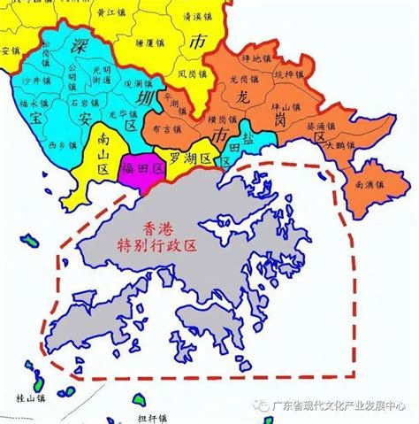 香港地區方位